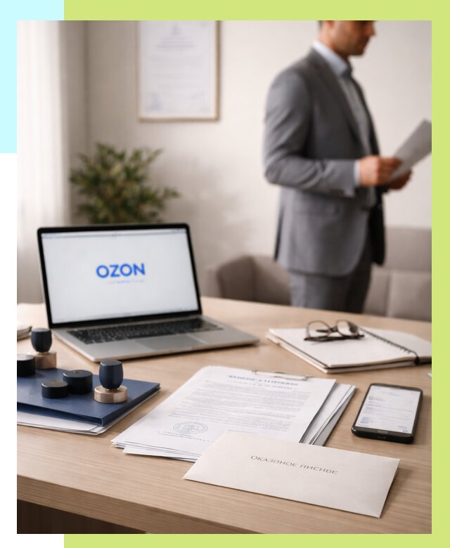 Отказное письмо для Ozon в Кунгуре от 3590 р. | Сертэкс